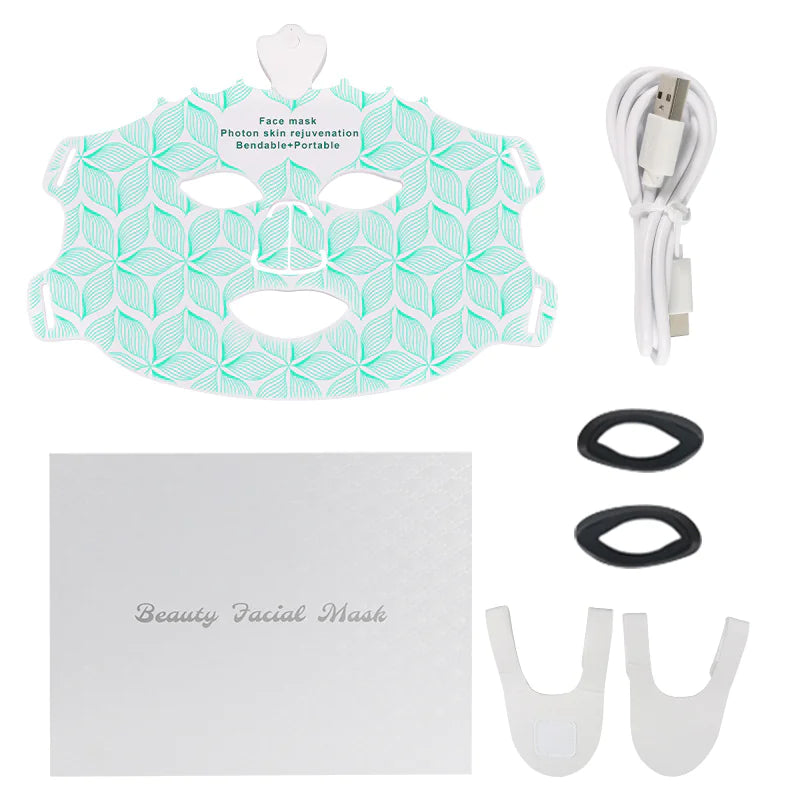 Crown LED Therapy Mask – Luxury Skin Rejuvenation Device