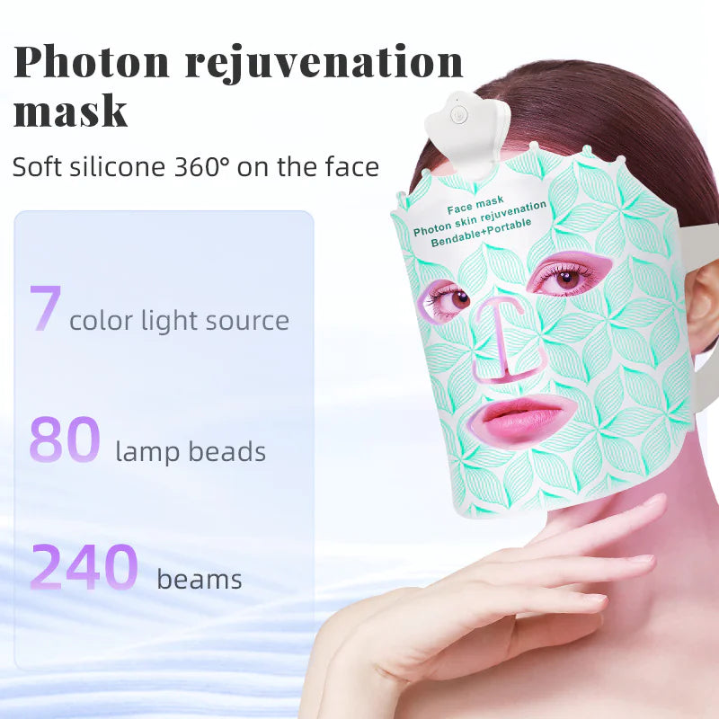 Crown LED Therapy Mask – Luxury Skin Rejuvenation Device