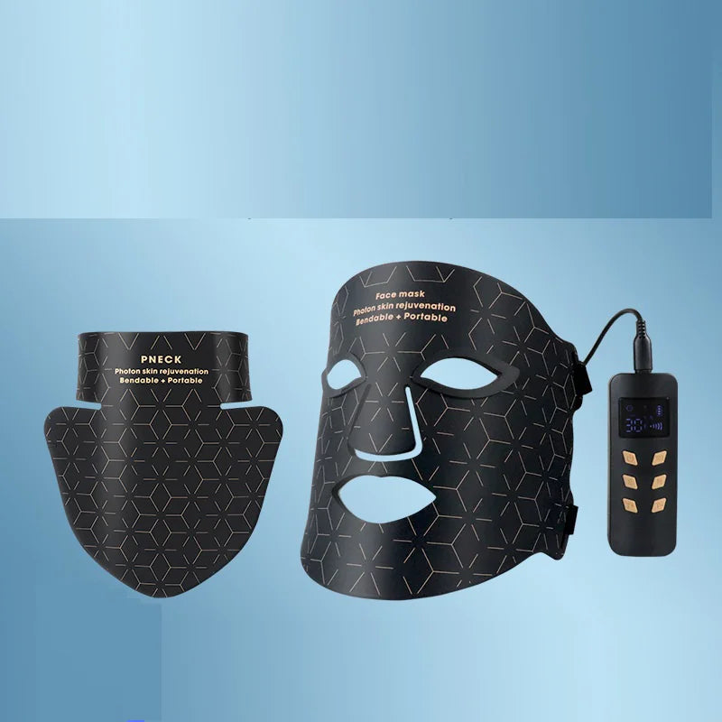 Luxury Flexible LED Face & Neck Rejuvenation Mask
